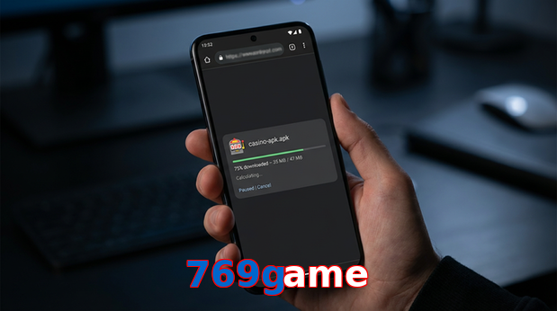 Main screen of 769Game apk page for PK players