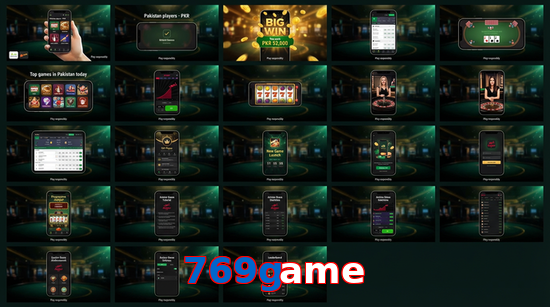 Main screen of 769Game bet page for PK players